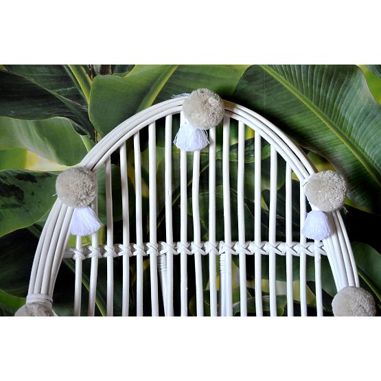 LILU fonott szék - könnycsepp maxi