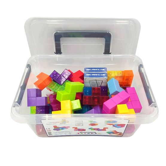 Magic Magnetic Cubes mágneses kockák, 56 elem