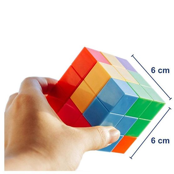 Magic Magnetic Cubes mágneses kockák, 56 elem