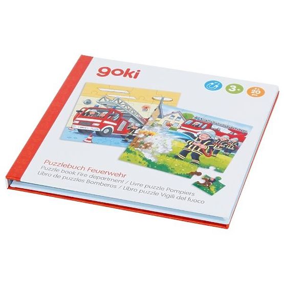 Mágneses könyv puzzle Tűzoltók
