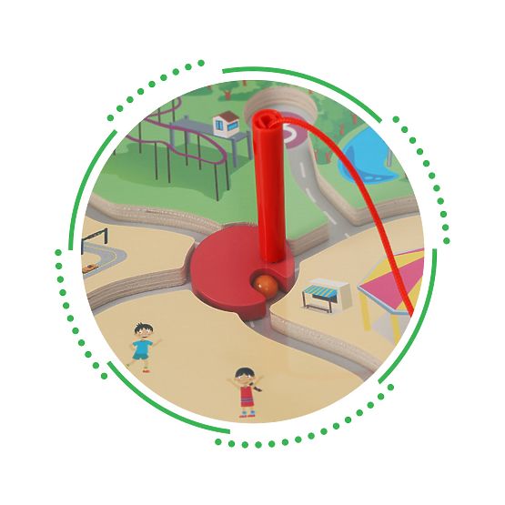 Mágneses labirint játék gyerekeknek ECOTOYS