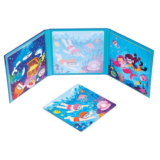 Mágneses puzzle Könyv Víz alatti világ