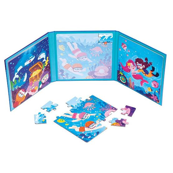 Mágneses puzzle Könyv Víz alatti világ
