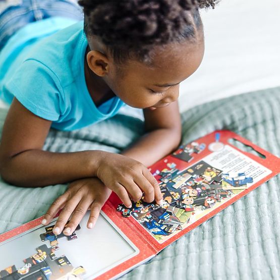 Mágneses Puzzle Mancs Őrjárat Teherautók