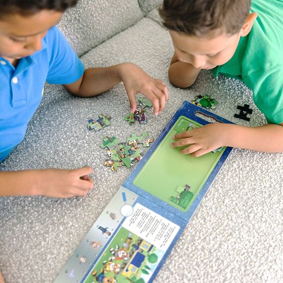 Mágneses Puzzle Mancs Őrjárat Teherautók