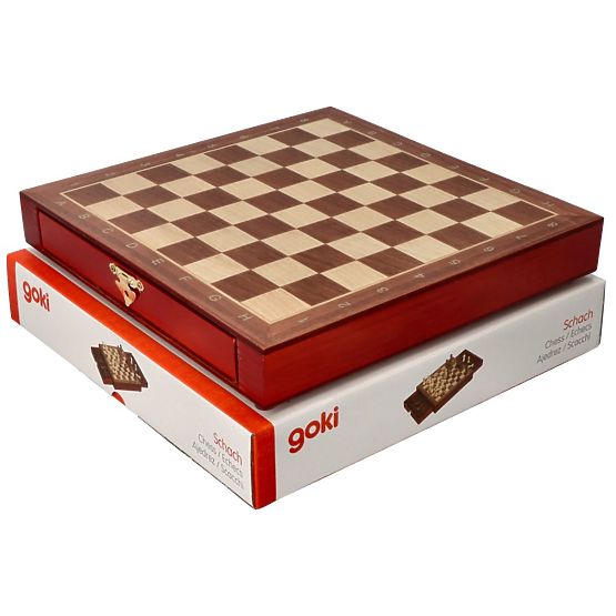 Mágneses sakk fiókokkal