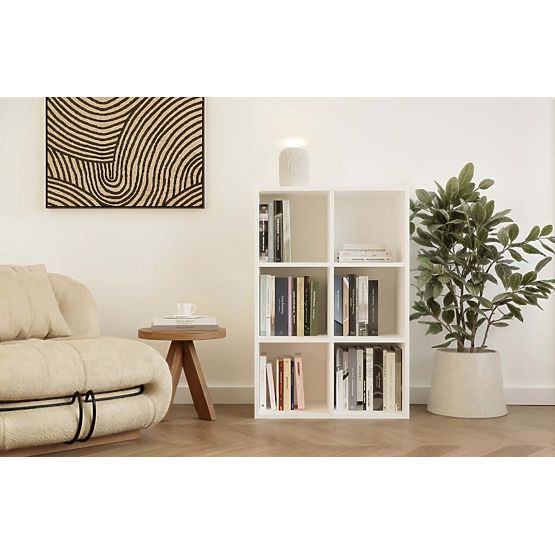 Malax MINI 2X3 FEHÉR Polc