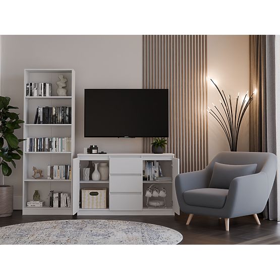 Malwa 2D3S BIAŁY komód