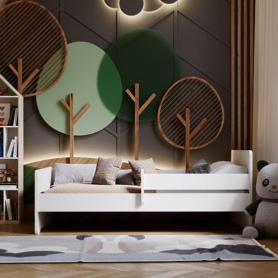 MAX gyermekágy leesésgátlóval 140x70