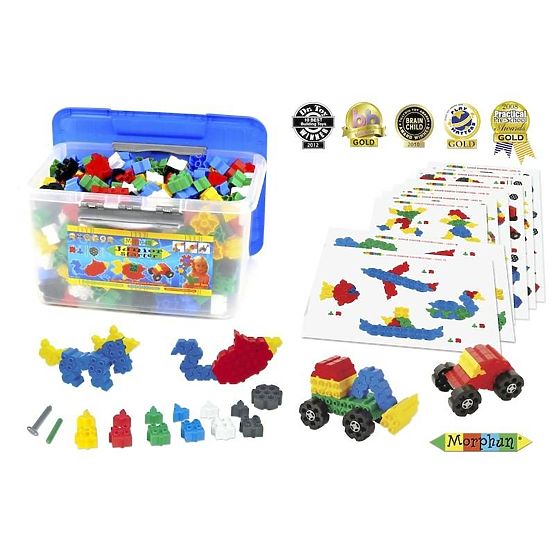Mega Morphun Starter építőkocka készlet, 600 darab