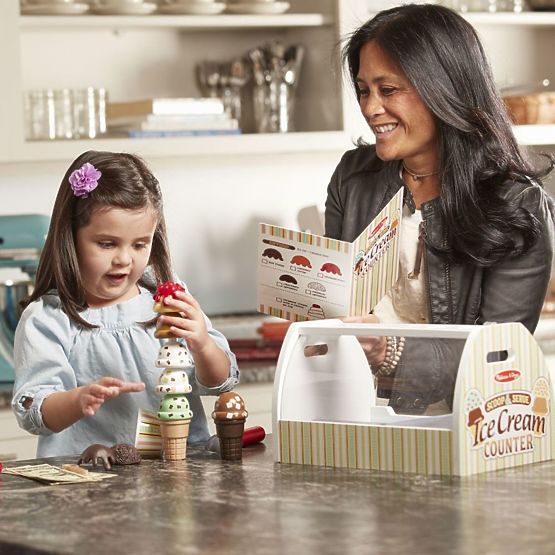 Melissa & Doug fából készült fagylaltozó
