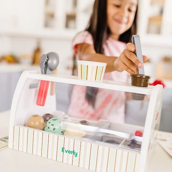 Melissa & Doug fából készült fagylaltozó