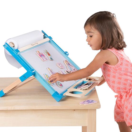 Melissa & Doug - hűtőmágnesek Princess 20db