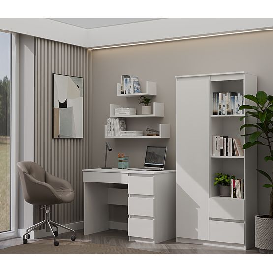 Mijas JOBB FEHÉR íróasztal