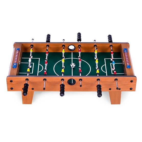 Mini asztali foci 69x35,5 cm fa asztali foci ECOTOYS