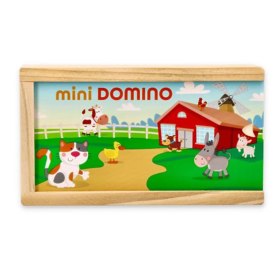 Mini Dominó dobozban - Állatkák