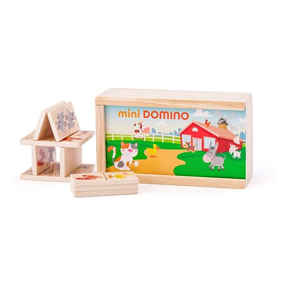 Mini Dominó dobozban - Állatkák
