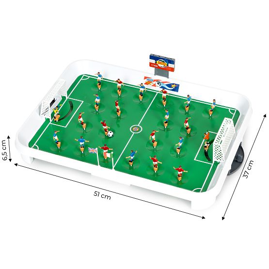 Mini futballasztal rugókon, 22 játékos