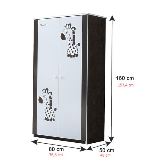 Minnie Mouse szekrény - norvég fenyő