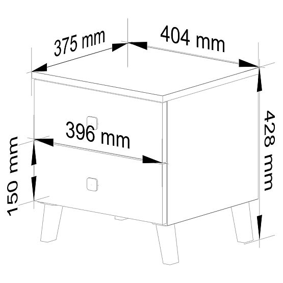 MOBI K-02 KOMÓD KASMÍR ARANY