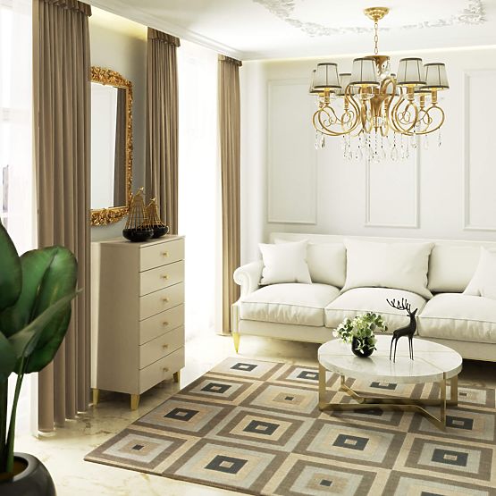 MOBI K-06 KOMÓD KASMÍR ARANY