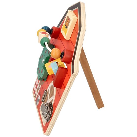 Montessori aktivitási tábla - Pajta