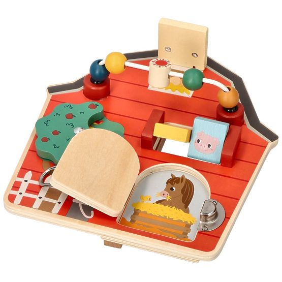 Montessori aktivitási tábla - Pajta