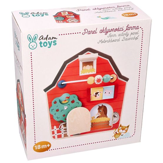 Montessori aktivitási tábla - Pajta