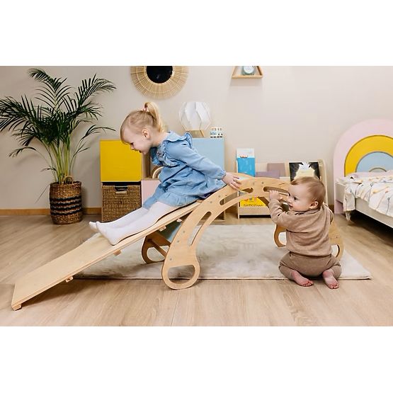 Montessori csúszda - természetes