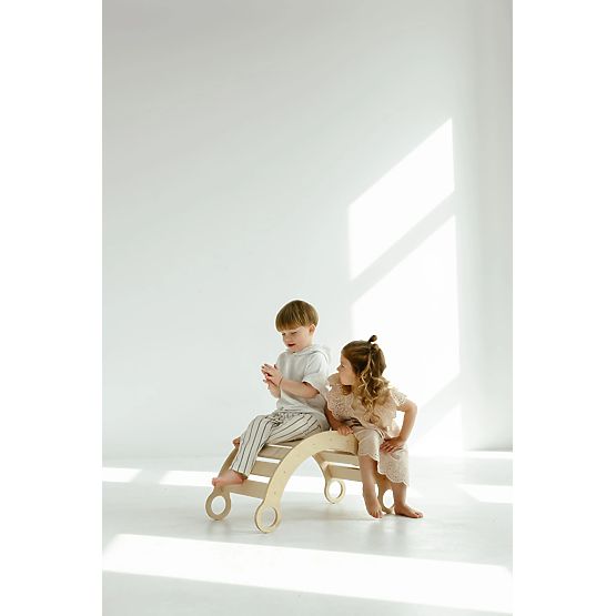 Montessori fa hintaszék S - természetes