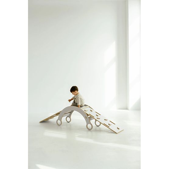 Montessori mászó készlet M - fehér