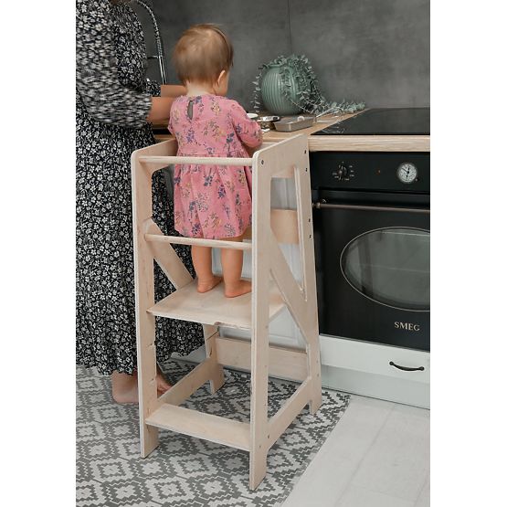 Montessori tanulótorony Pola MAXI 90 - natúr