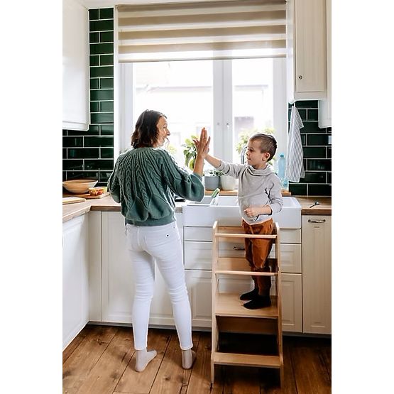 Montessori tanulótorony Stella - fehér