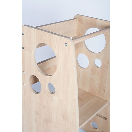 Montessori tanulótorony Gyűrűk dekorációja Woody