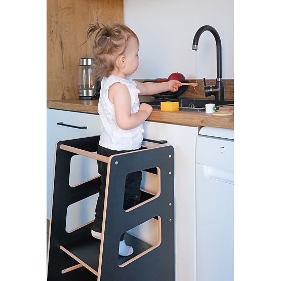 Montessori tanulótorony Quadro Black