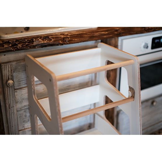 Montessori Learning Tower Nora - fehér