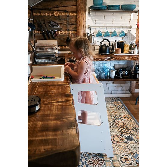 Montessori Learning Tower Nora - fehér