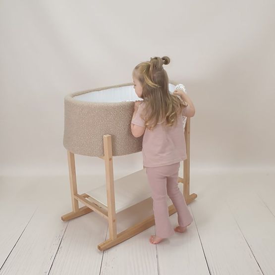 Mózes kosár - bézs