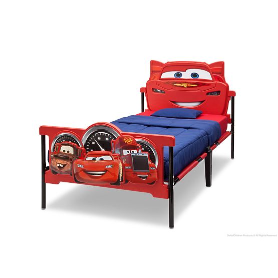 Műanyag 3D gyerekágy - Verdák