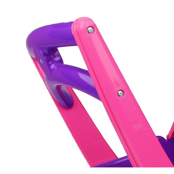 Műanyag babakocsi babáknak