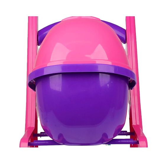 Műanyag babakocsi babáknak