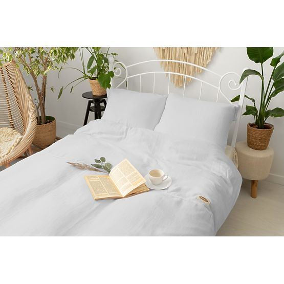 Muszlin ágynemű 140x200 cm + 70x90 cm világosszürke