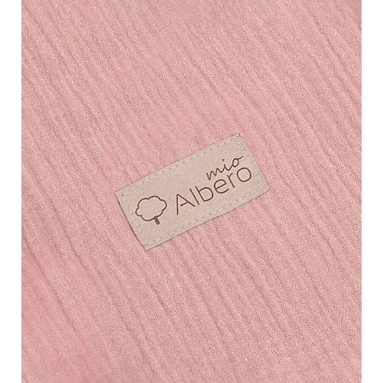 Muszlin ágynemű töltelékkel Hawaii- rózsaszín