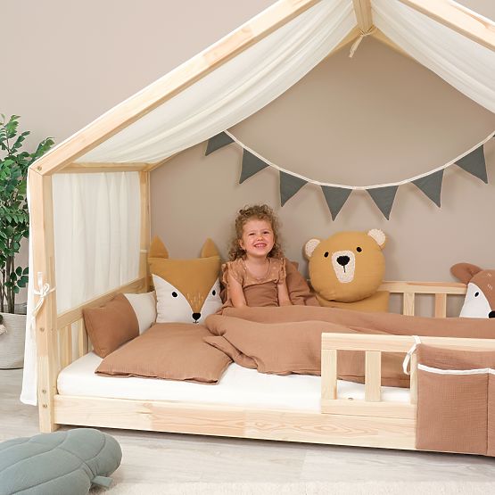 Muszlin girland Ourbaby - zöld