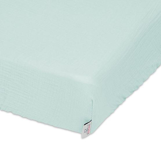 Muszlin lap 120x60 menta