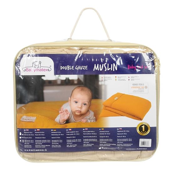 Muszlin lapok 135x100 + 40x60 bézs