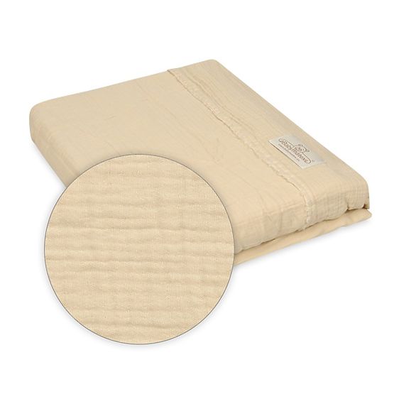 Muszlin lapok 135x100 + 40x60 bézs