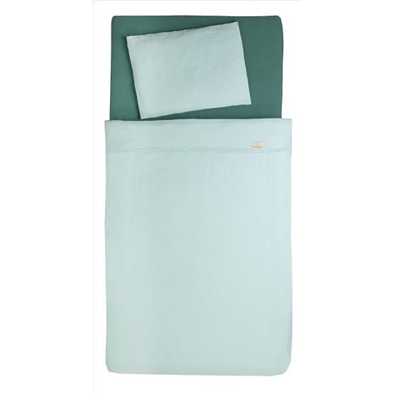 Muszlin lapok 135x100 + 40x60 menta