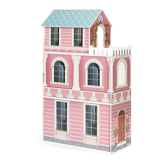 Nagy babaház bútorkészlettel ECOTOYS