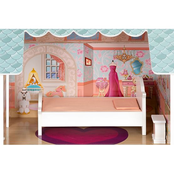 Nagy babaház bútorkészlettel ECOTOYS